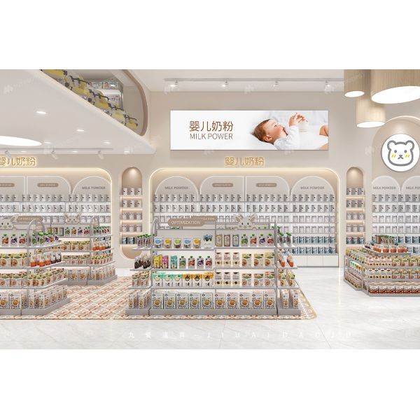 BBC020 Fashion-Forward Baby Clothes Display Baby Shop Interior Design for Customized Store Display Furniture