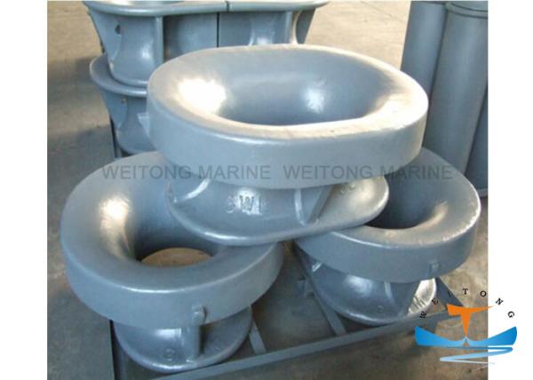 Bulwark Boat Mooring Equipment , Circular Mounted Double Panama Chock