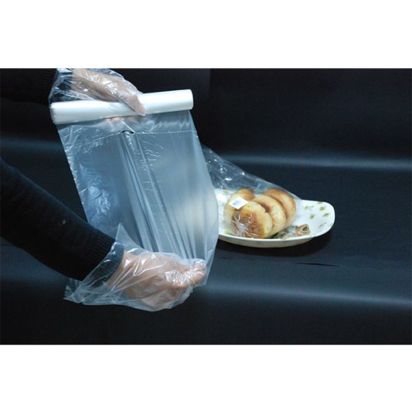 Custom Size PE HDPE LDPE Transparent Printing Flat Food Packing Bag for Food Packaging