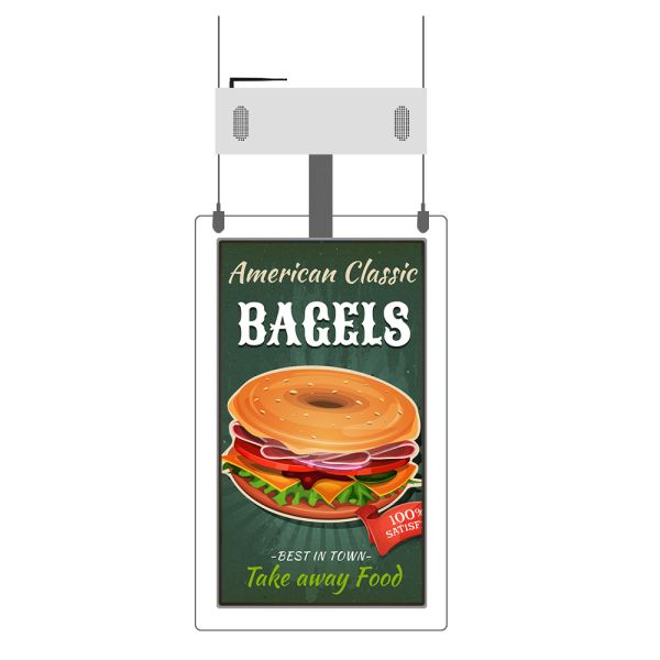 Ceiling Mounted LCD Advertising Player