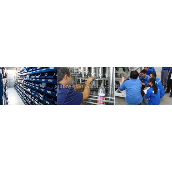 Завалка 300BPH Monoblock и покрывая доказательство размывания машины