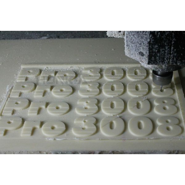 Материал ABS частей CNC быстрой точности прототипирования изготовленной на заказ подвергая механической обработке пластиковый