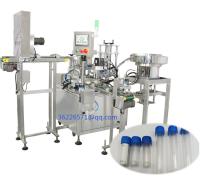 Solution d'essai vaccin/de sève/virus automatiques de cellules dans la chaîne de production de machine à emballer de remplissage de bouteilles de bouteille en verre ou d'animal familier