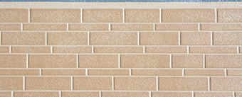 El panel de la fachada