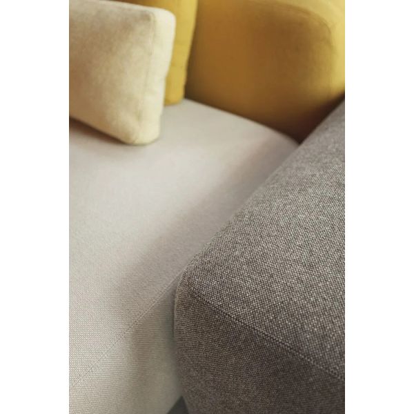 Customized Modular Plus Fabric Sofa With Removable Cover For Hotel Lounge