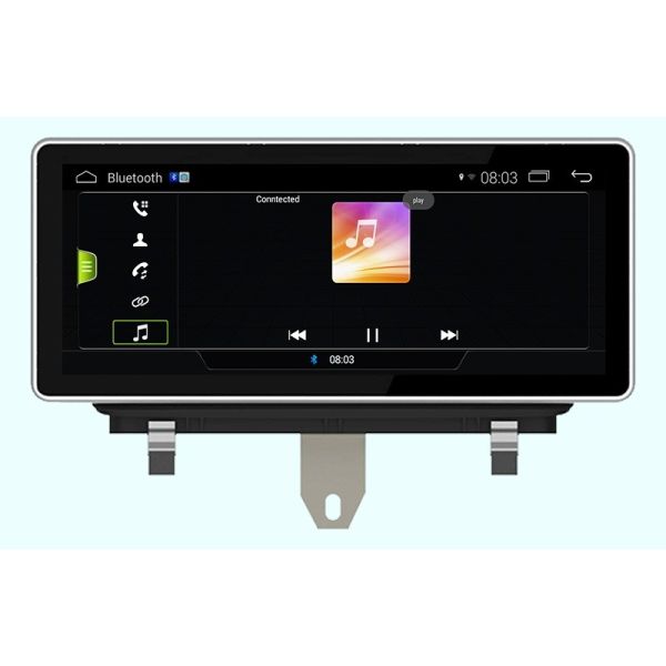 Ouchuangbo 10.25 inch car audio gps navi for Audi Q3 2011-2018 support BT aux android 4.4