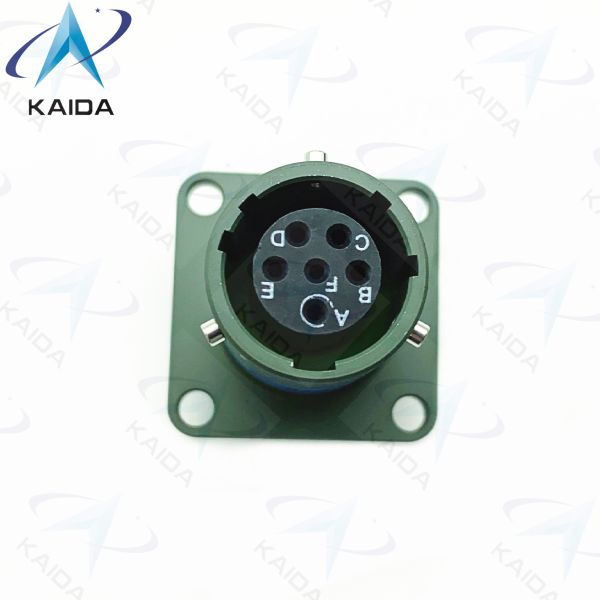 Круговая D38999 серия 1 соединитель Золотопокрытие Стенная установка MIL-DTL-38999 соединитель