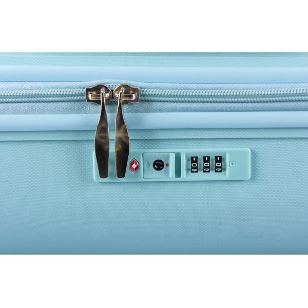 4 Spinner Wheels 1.0mm Aluminum PP Trolley Luggage