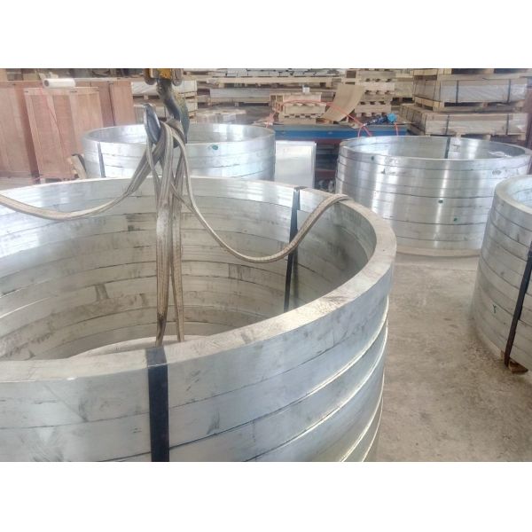 Свернутые вковки кольца используемые в частях T6 авиационно-космической промышленности 7075 алюминиевых куя