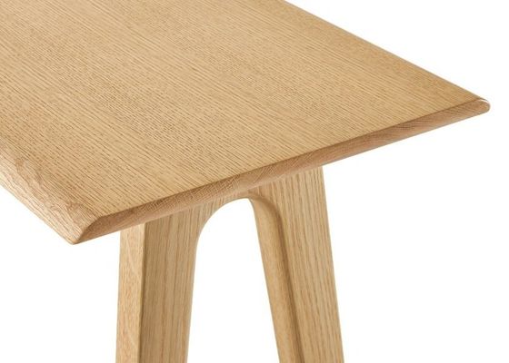 Jason Wooden Lounge Table with Geometric Design for Modern Desks