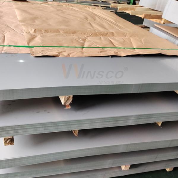 Corrosion Resistant AISI 201 2B Inox Plates 1000mmx2000mmx0.4mm Size Stainless Steel Mill Finish Sheet