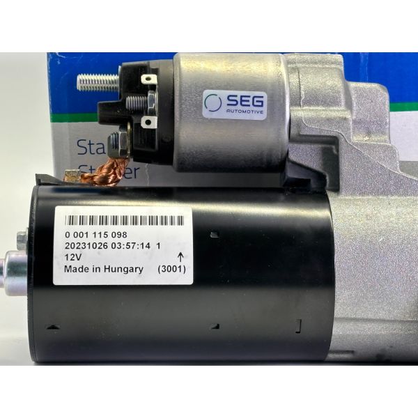 12V A006 151 9901 Mercedes Car Starter SEG Starter 0 001 115 098