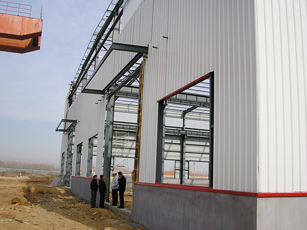 Custom Steel Structure Manufacturing Factory Painted Hot Galvanized Steel Buildings