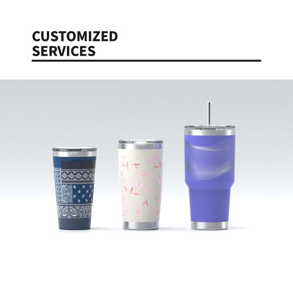 Дорожная автомобильная кружка с изоляцией из нержавеющей стали, кофейные кружки, чашки, 20/30 унций