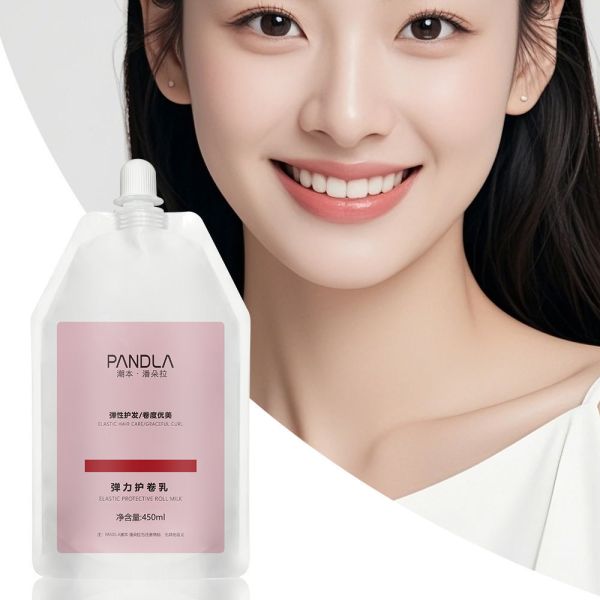 Crème Définissante Boucles Réparation Douce Cheveux Logo Personnalisé Légère