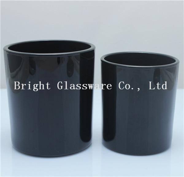 black candle holder with silver lid for wholesale