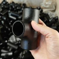 LR SCH80 Carbon Steel Buttweld Fittings Astm/ JIS Equal Tee Fitting 2
