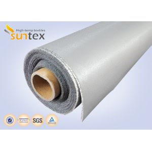 Alkali Free Fiberglass Cloth with Silicone Coating, Suitable for Smoke Curtain