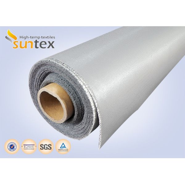 Alkali Free Fiberglass Cloth with Silicone Coating, Suitable for Smoke Curtain