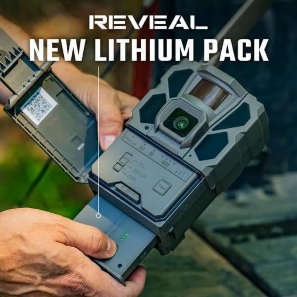 Replacement battery for Tactacam Reveal X Gen 2.0,XB,X Pro,X,SK TA-CT-XG2 TA-CT-SK TA-CT-BOV1 TA-CT-XP2 Hunting Cellular Trail Camera