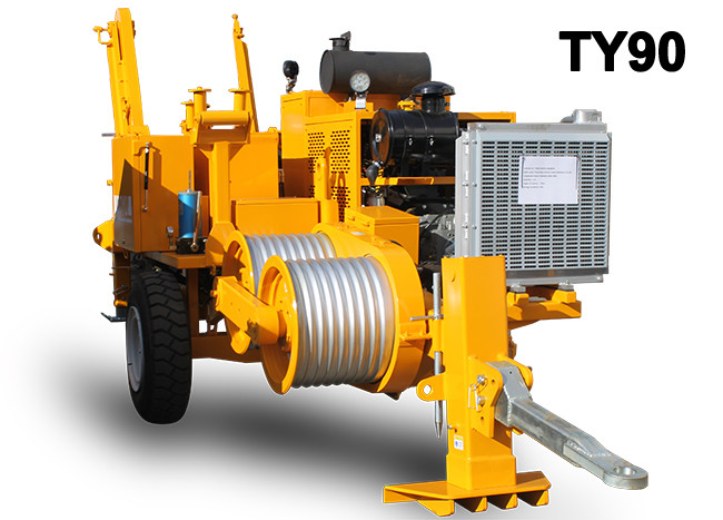 Передающая линия TY90 90kN шнуруя пулер оборудования гидравлический