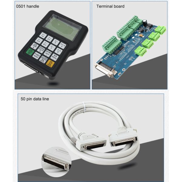3 Eixo Obras de Construção DSP 0501 Controlador para CNC Router Sistema DPS