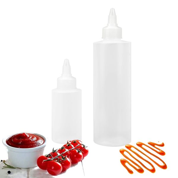 Best Selling Cheap Competitive Price Plastic Bottle for Chili Sauce Dipping Sauce Salad Dressing Ketchup Empty Squeeze Bottle