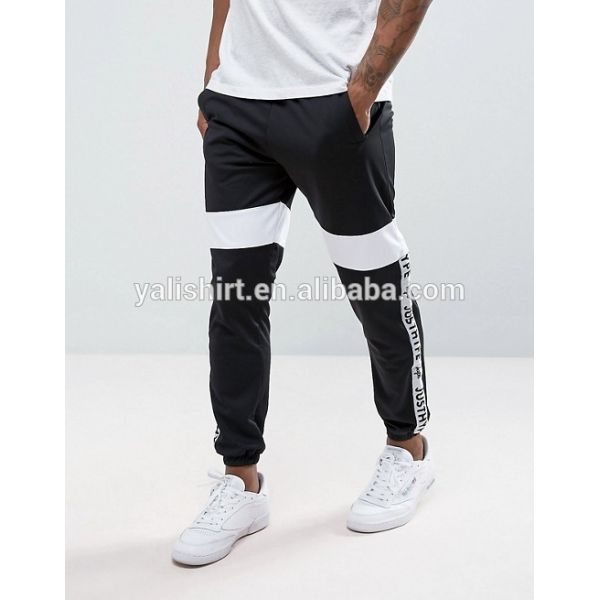 Custom sports clothing contract colors jacket mens tracksuit slim fit