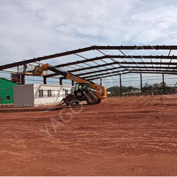 Agricultural Prebuilt Metal Buildings Warehouse Steel Structure OEM