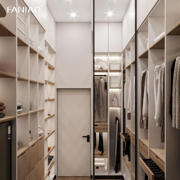 Алюминиевый шкаф Мебель для дома Мебель для спальни Шкаф на заказ Прочный современный шкаф для спальни Деревянный