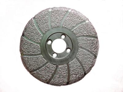 Vacuum Brazed Metal Bonded Diamond Grinding Wheel For Concrete / Masonry Surface