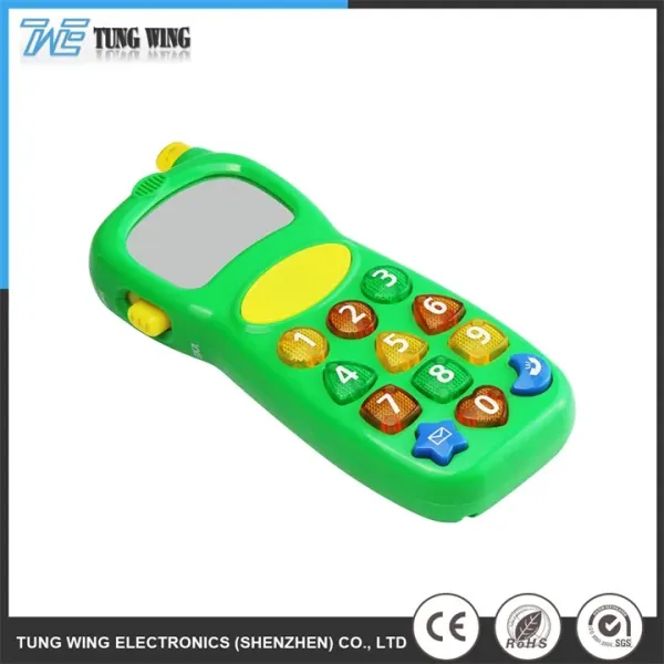 Electric ABS Intelligence Educational Baby Musical Toy with Remote Control and CE Certification