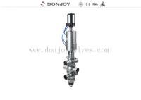 Válvula dobro sanitária do selo de SS316L com as válvulas da cabeça/Donjoy Mixproof de controle