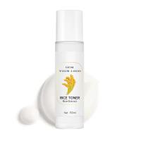 Le toner organique naturel Niacinamide de soins de la peau rougeoient le ton GMPC de visage de l'eau de riz d'essence