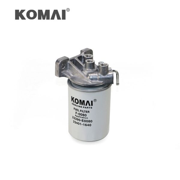 Hino P11C Engine SK460/480-8 23390-E0080 23401-1640 Diesel Fuel Filter Head