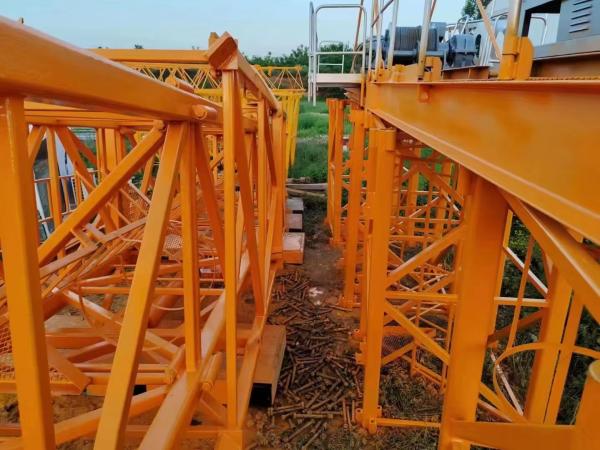 40.5M Refurbished Tower Crane Zoomlion Tower Crane 220m Lifting Height