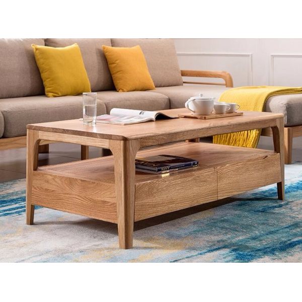 Coffee Table Square Wooden Chrome China Supplier Italian Design