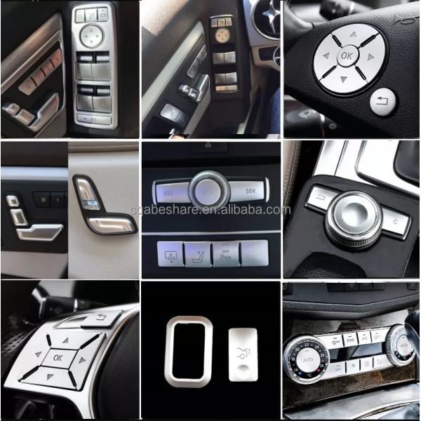 Дверные окна автомобиля стекло подъемный переключатель кнопка крышка декор для Mercedes Benz W204 GLK 300