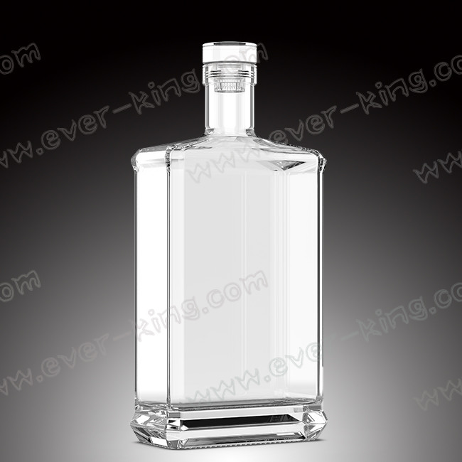 Бутылки ликера бесцветного стекла ISO9001 500ml для коньяка
