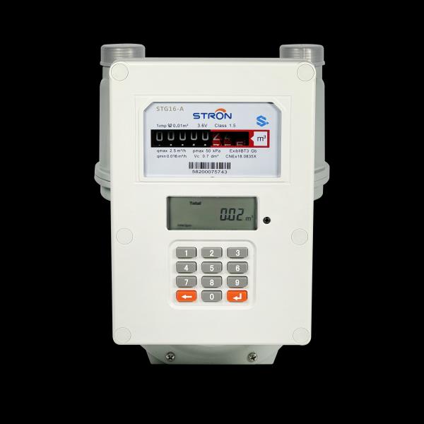 High-Precision STS Prepaid Gas Meter - 433MHz LoRa Communication for Indonesia Utility Companies