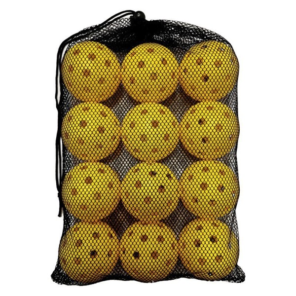 JC Custom Logo 40-Hole USAPA Approved Pickleball Balls with Non-Allergenic Material for Indoor and Outdoor Play