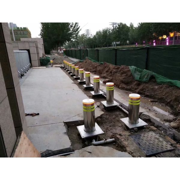 Fonte de alimentação de aço inoxidável de aumentação automática dos postes de amarração 316 AC220V da tira reflexiva hidráulica