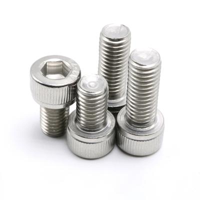 DIN Standard Stainless Steel Allen Key Type Bolt Ss304 Hex Socket Head Cap Bolt M3 M4
