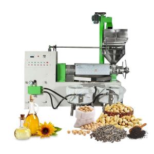Multifunctional hot and cold oil press machine