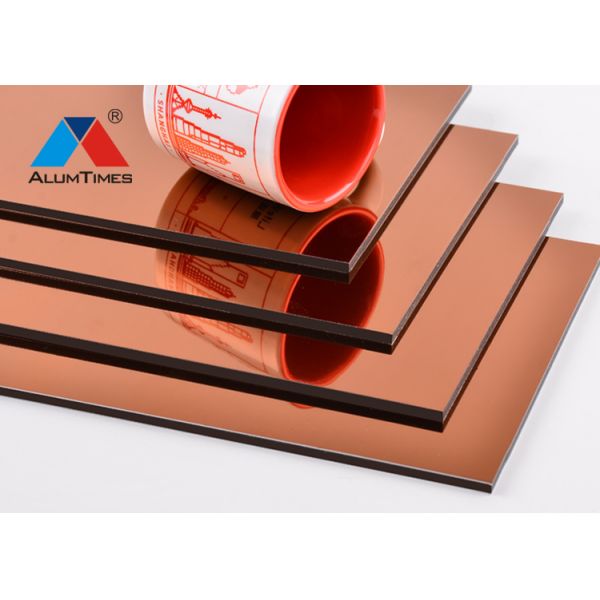 Decorative ACP Composite Panel , Aluminum Panels For Exterior OEM