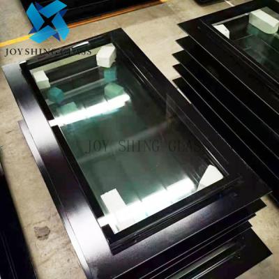O vidro moderado isolado 3+6A+3mm faz isolamento sonoro portas de vidro de isolamento e Windows