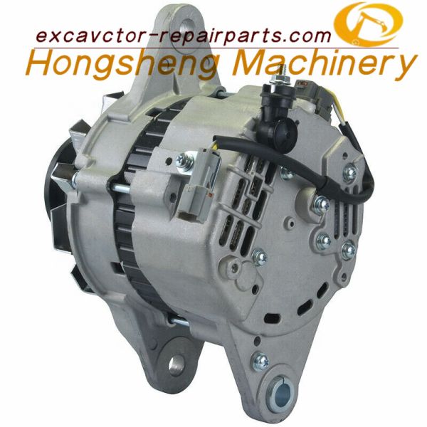 6BG1 Hitachi ZAX200-6 Excavator Generator 24V 50A 181200-5303 A4TLIS486
