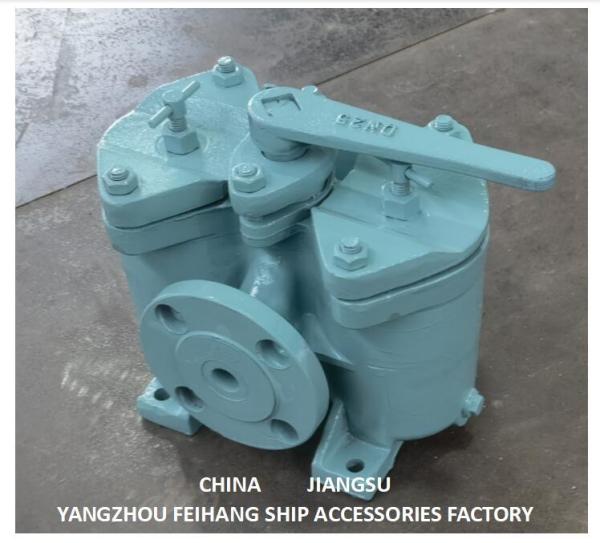 1-DN25 Double Oil Strainers & Duplex Oil Strainer & Double Oil Filter & Duplex Oil Filters
