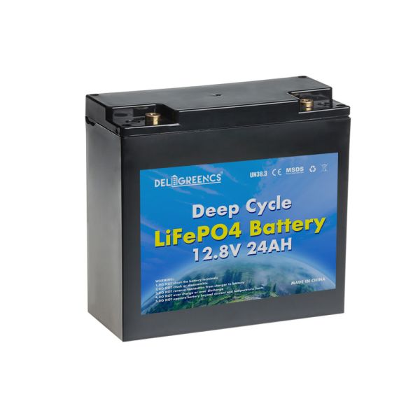 Smart 12.8V 24Ah Bluetooth Enabled Lithium Ion Battery Pack with 2000 Cycle Life for Motorcycle