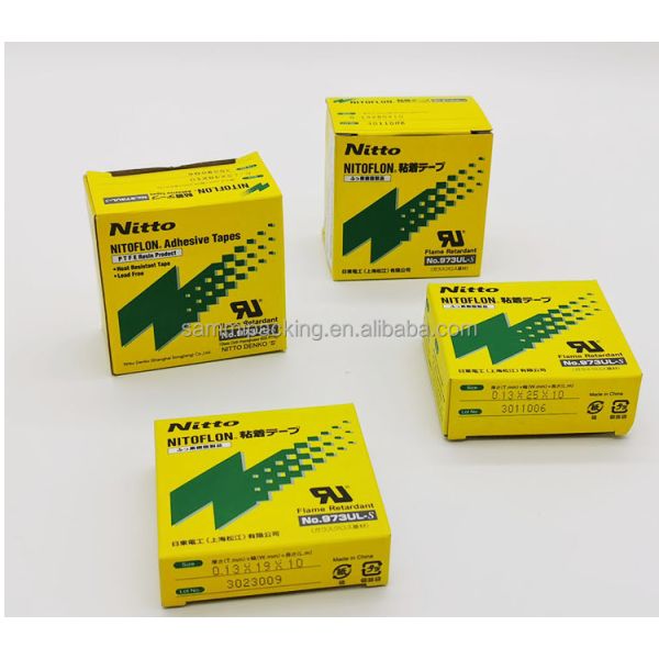 Nitto 973UL High Quality Heat-Resistant PTFE Adhesive Silicone Belt Hot Melt Bag Sealing Tape